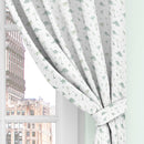 Dinosaurs Blackout Lined Curtains, Green