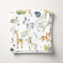 Safari Baby Animals 100% Cotton Fabric