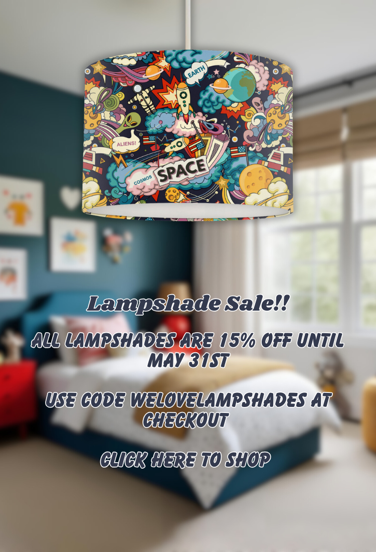 Children's bedroom and nursery lampshades sale Big Little Bedrooms