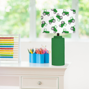 Green tractor children's bedroom or nursery lampshade for ceiling or lamp base, multiple sizes, Big Little Bedrooms