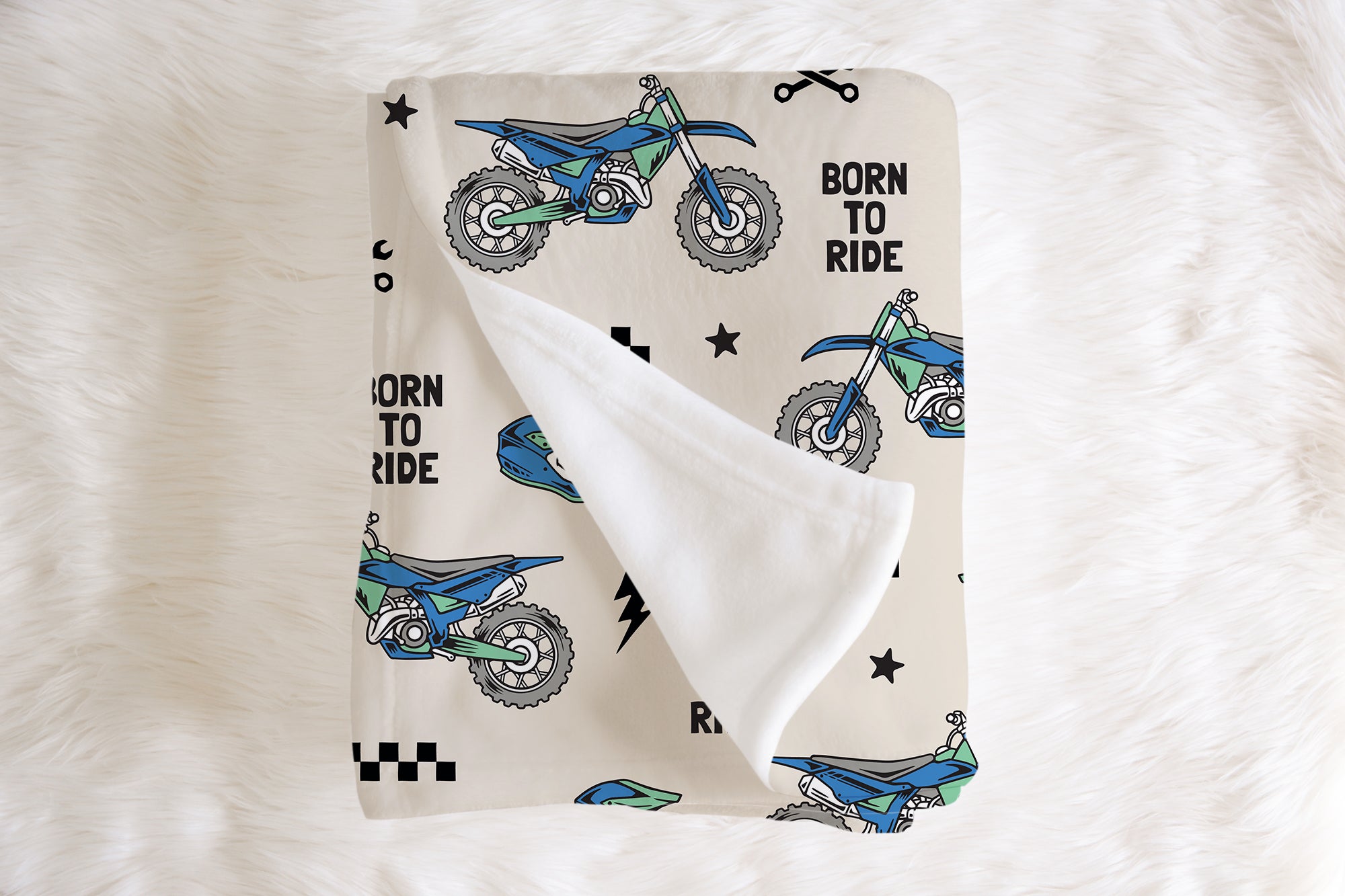 Born to Ride Motorbikes Lampshade
