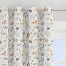 Safari Baby Animals Blackout Lined Curtains