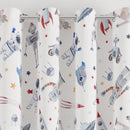 Space Party Blackout Lined Curtains