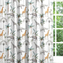 Safari Animals Blackout Lined Curtains