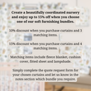 Safari Baby Animals Blackout Lined Curtains