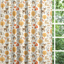 Woodland Creatures Blackout Lined Curtains