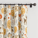 Woodland Creatures Blackout Lined Curtains