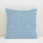 Blue and white stars, constellation print children's bedroom and nursery decor. Big Little Bedrooms. Free Shipping. 