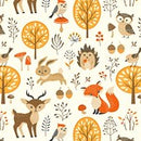 Woodland Creatures cushion freeshipping - Big Little Bedrooms