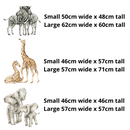 Safari animals wall stickers, unisex, Big Little Bedrooms, Free Shipping