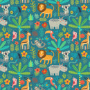 SALE Jungle Animals Lampshade, 35cm, Ceiling