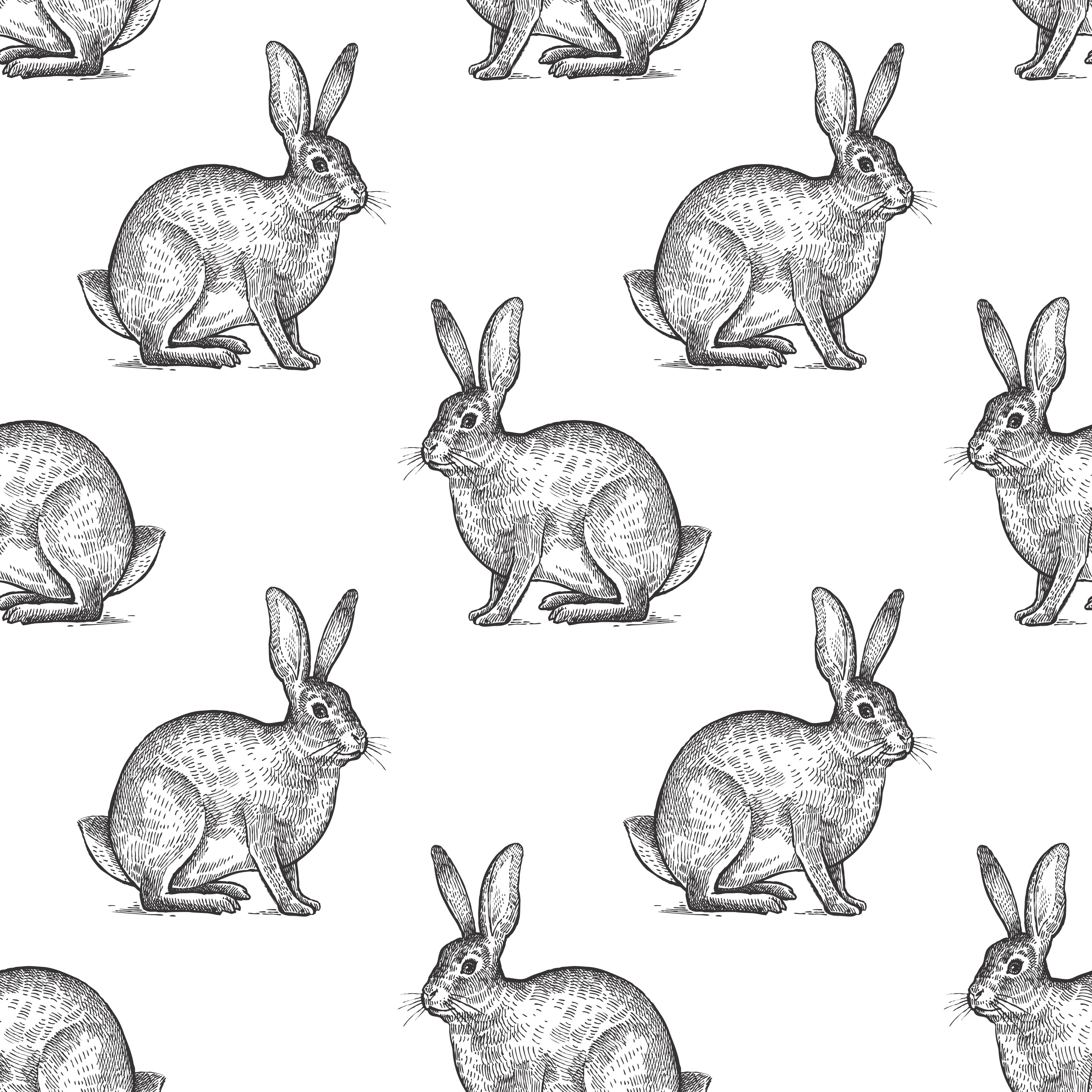 Brown Bunny Lampshade freeshipping - Big Little Bedrooms