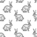 Brown Bunny Lampshade freeshipping - Big Little Bedrooms