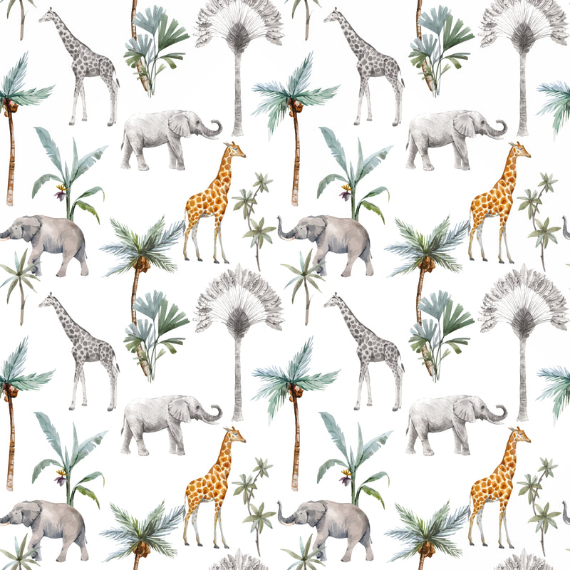 Safari animals curtains freeshipping - Big Little Bedrooms