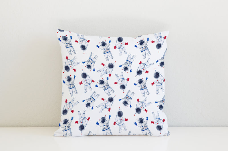 Astronaut Cushion, White freeshipping - Big Little Bedrooms