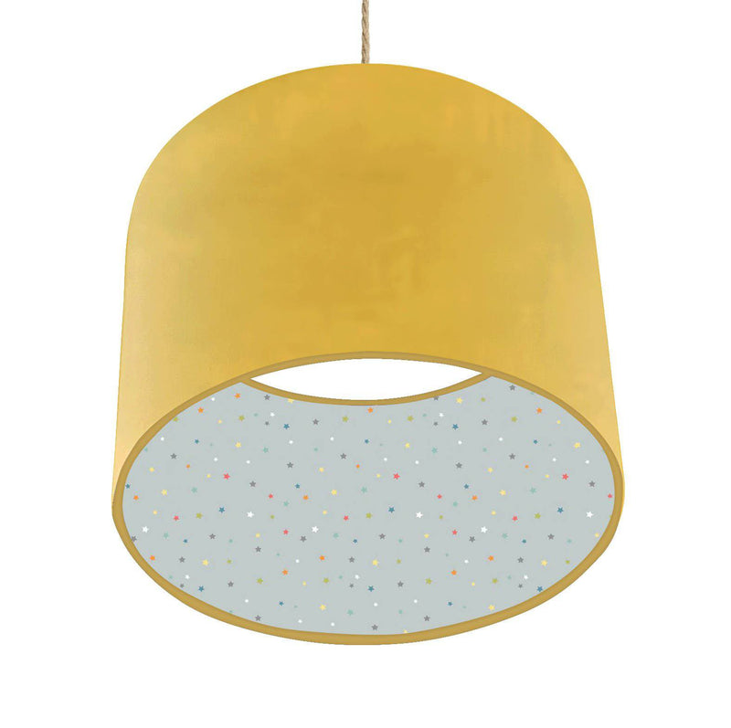 Lined Star Lampshade, Grey and Various Colours freeshipping - Big Little Bedrooms