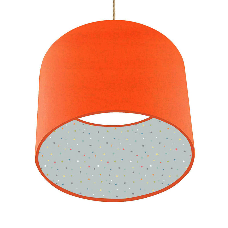 Lined Star Lampshade, Grey and Various Colours freeshipping - Big Little Bedrooms