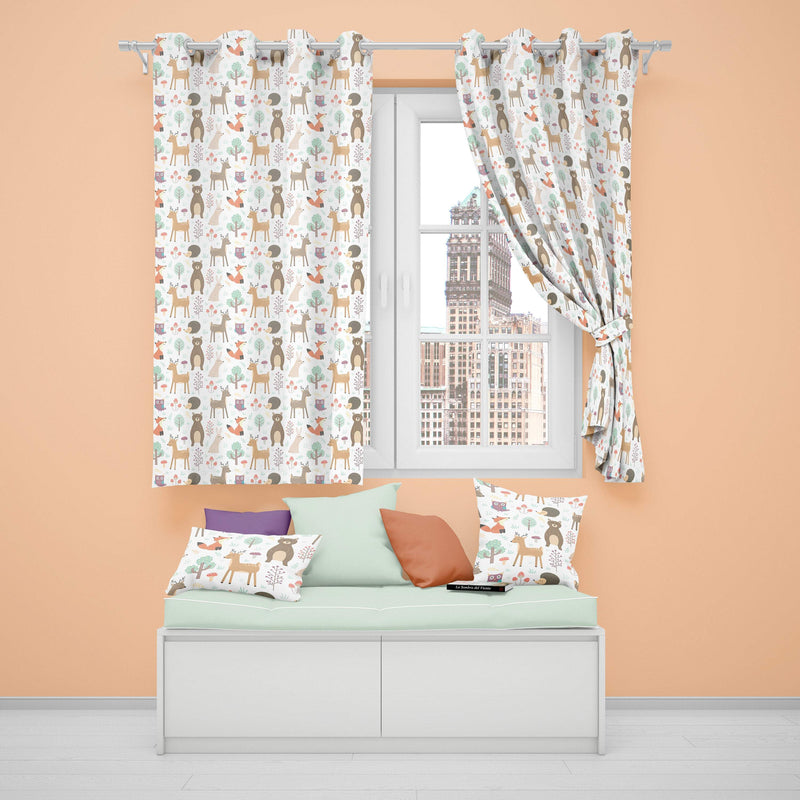 Woodland Animals Children's Curtains freeshipping - Big Little Bedrooms