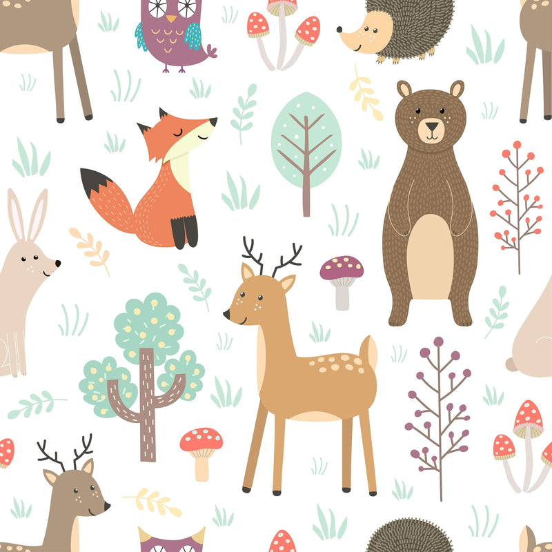 Woodland Animals Children's Curtains freeshipping - Big Little Bedrooms