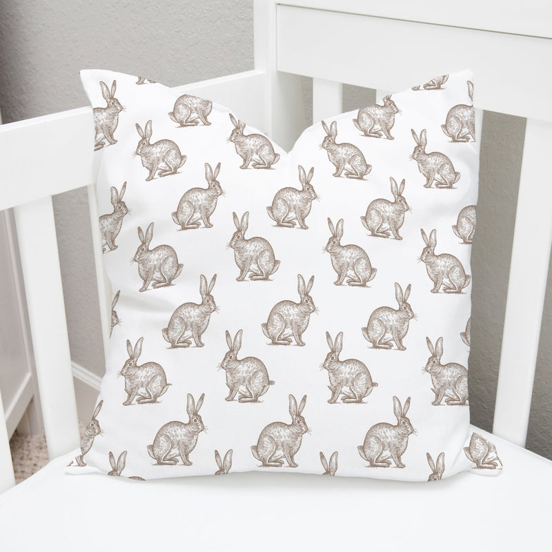 Little Brown Bunny Cushion Cover