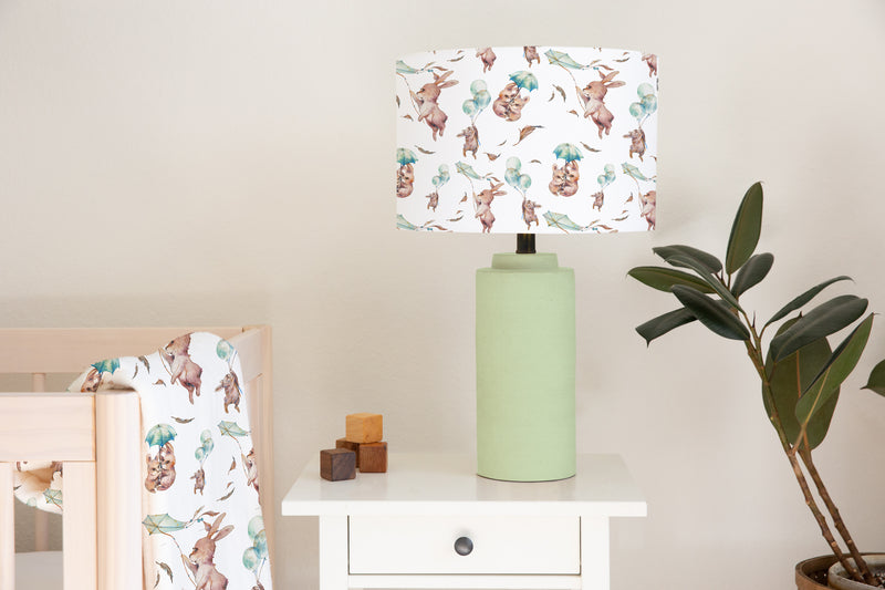 Bunny Rabbit's Windy Day Lampshade