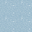 Blue and white stars, constellation print children's bedroom and nursery decor. Big Little Bedrooms. Free Shipping. 