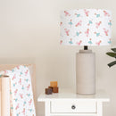 Ballet dancer children's bedroom nursery light shade pink mint green