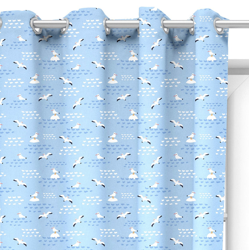 Seagull curtains freeshipping - Big Little Bedrooms