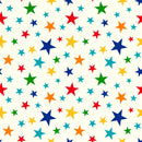 Colourful stars children's bedroom and nursery decor. Big Little Bedrooms. Free Shipping. 