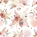 Dusky pink florals children's bedroom and nursery décor. Big Little Bedrooms. Free Shipping. 