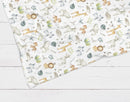 Safari Baby Animals Fleece Blanket freeshipping - Big Little Bedrooms