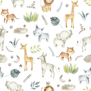 Safari Baby Animals Fleece Blanket freeshipping - Big Little Bedrooms