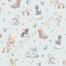 Children's bedroom and baby nursery decor, fantasy dragon themed nursery. 